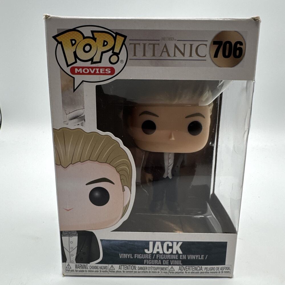 Funko Pop! Movies-Titanic: Jack #706-Vinyl Figure